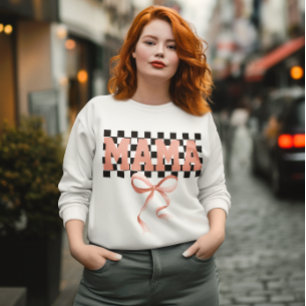 Sweatshirt Maman, sweatshirt rose maman coquette à