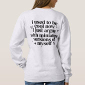 Sweatshirt Maman Vie (Dos)