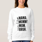 Sweatshirt Maman Vie Chandail confortable - Idéal cadeau de l (Devant)