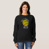 Sweatshirt Maman vintage de softball (Devant entier)