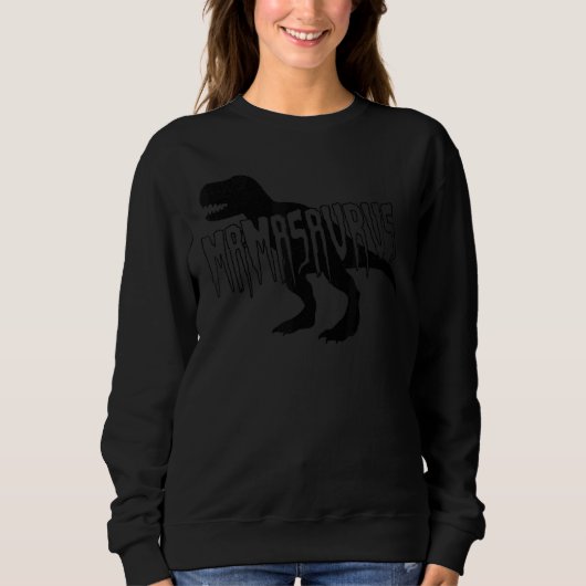 Sweatshirt Mamasaurus Dinosaur Rex Fête des mères Momma Mama (Devant)
