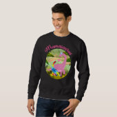 Sweatshirt Mamasaurus T Rex Dinosaur Mama Saurus Autisme Awar (Devant entier)