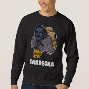 Sweatshirt Mamuthones Issohadores Sardaigne Sardaigne Italie