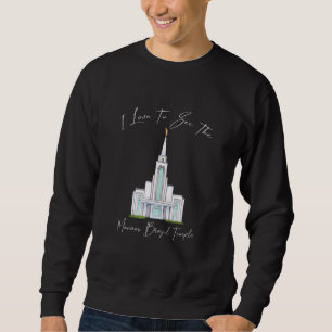 Sweatshirt Manaus Brésil Temple J'Aime Voir Mon Temple Calli