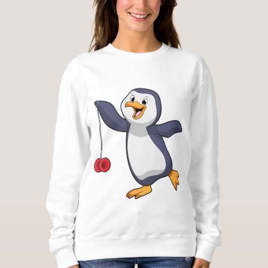 Sweatshirt Manchot avec Yo-Yo (Devant)