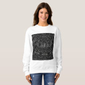 Sweatshirt Mandala (Devant entier)