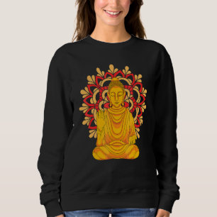 Sweatshirt Mandala bouddhiste Méditation spirituelle Bouddhis