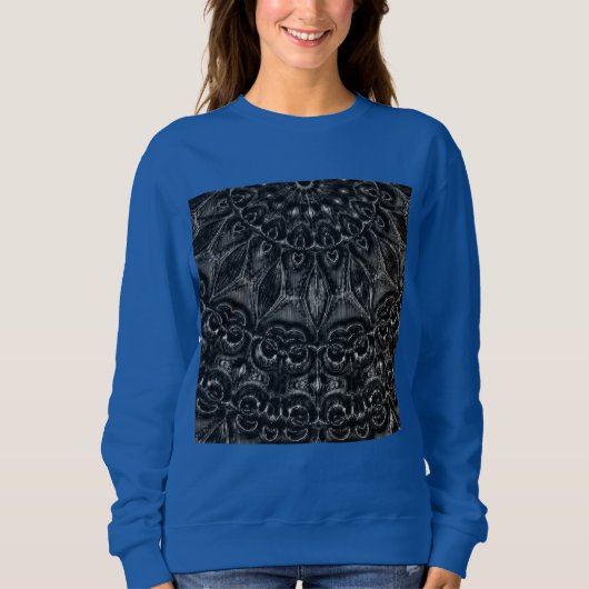 Sweatshirt Mandala Charcharbon (Devant)