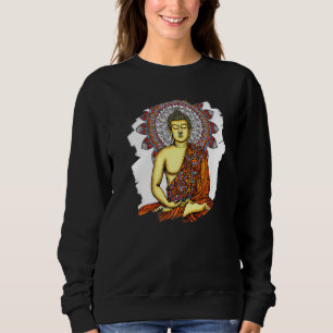 Sweatshirt Mandala de Bouddha Zen, style asiatique spirituel