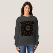 Sweatshirt Mandala de l'âge de bronze (Devant entier)