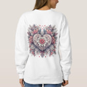 Sweatshirt 🌹 💘 Mandala de Romance 🌷 ❤️ (Dos)