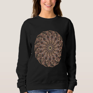 Sweatshirt Mandala Géométrie Sacrée Prana Yoga Mantra Om 1