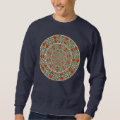 Sweatshirt Mandala géométrique (Devant)