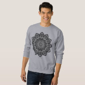 Sweatshirt Mandala quotidien (Devant entier)