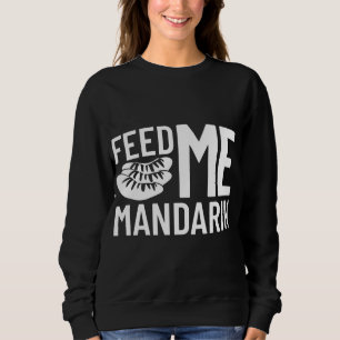 Sweatshirt Mandarin Orange Arbre Fruit Plante Jus Canne Frais