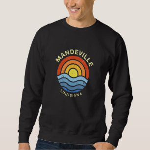 Sweatshirt Mandeville Louisiana La Summer Us Villes Tropical
