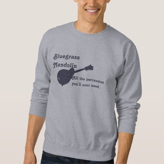 Sweatshirt Mandoline de Bluegrass - toute la percussion que (Devant)