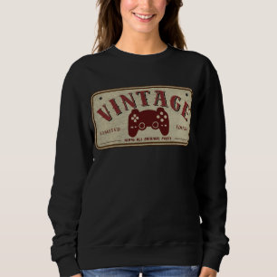 Sweatshirt Manette Vintage Édition Limitée Pièces d'Origine