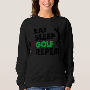 Sweatshirt Manger Dormir Golf Répéter Golf pour Femmes Homme