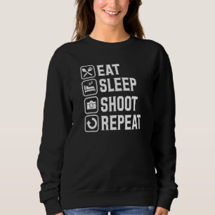 Sweatshirt Manger Dormir Tirer Répéter Vie de photographe