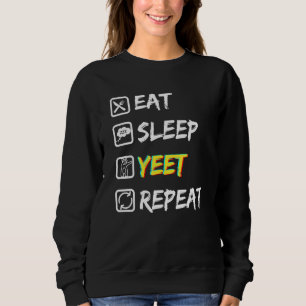 Sweatshirt Mangez Le Sommeil Vous Répétez Le Tee Avec La Dans