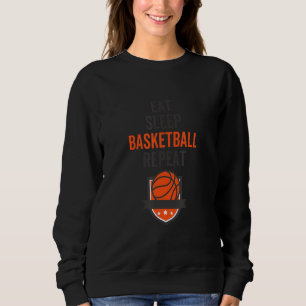 Sweatshirt Mangez Sleep Basketball Répéter Sport Joueur Venti