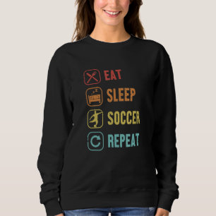 Sweatshirt Mangez Sleep Football Répéter Fußball But Keeper F
