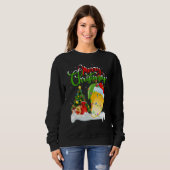 Sweatshirt Mango Fruit   Xmas Decorations Santa Mango Christm (Devant entier)