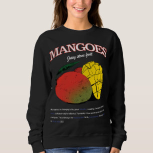 Sweatshirt Mangues Tropical Fruit Summer Vibes Hawaii