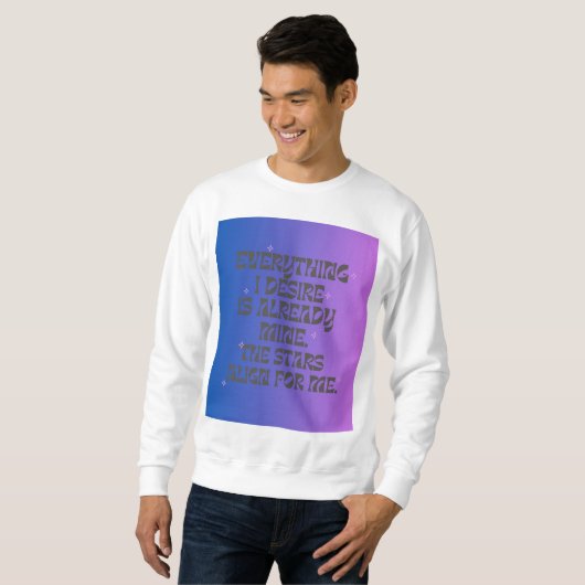 Sweatshirt Manifestation (Devant entier)