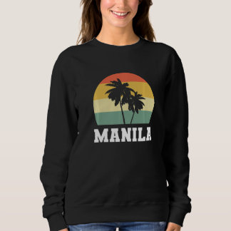 Sweatshirt Manila Coconut Tree Filipino