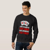 Sweatshirt Mans Certains Grandpas Jouer Bingo Real Grandpas J (Devant entier)