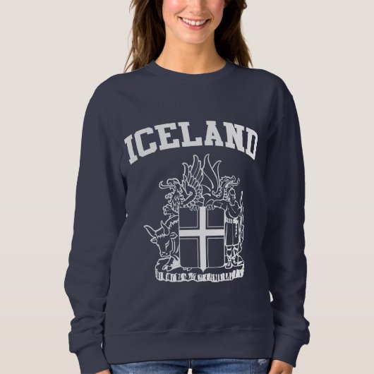 Sweatshirt Manteau de l'Islande des bras (Devant)