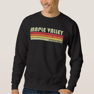 Sweatshirt Maple Valley Wa Washington Drôle Cité Maison Racin