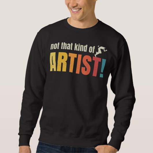 Sweatshirt Marathon Runner Sprinter Run Vintage Jogging Track (Devant)