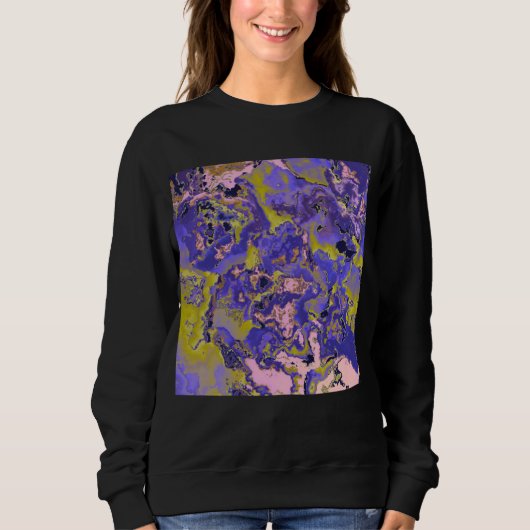 Sweatshirt Marbre Radioactif (Devant)