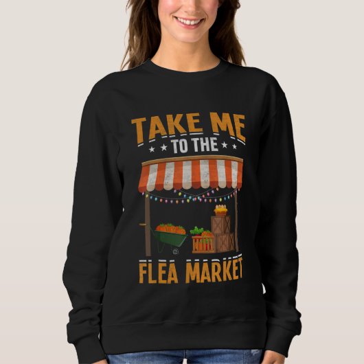 Sweatshirt Marché aux puces 2 (Devant)