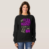 Sweatshirt Marché aux Puces Appelle (Devant entier)