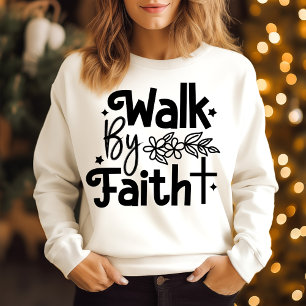Sweatshirt Marcher par la foi