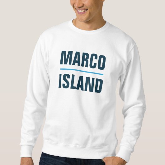 Sweatshirt Marco Island Florida (Devant)
