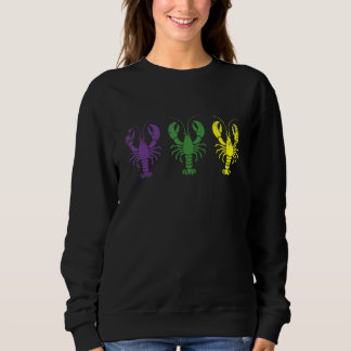 Sweatshirt Mardi Gras Craw Fish Mardi Gras