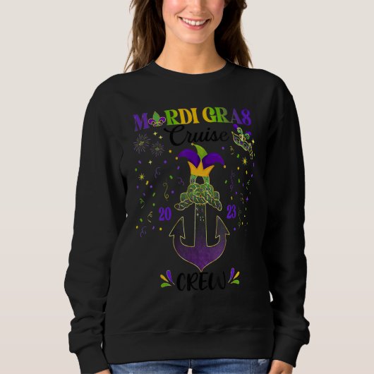 Sweatshirt Mardi Gras Cruise Carnival Trip (Devant)