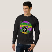 Sweatshirt Mardi Gras Drums Drummer Percussionist Musician (Devant entier)