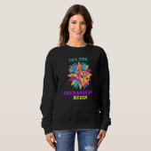 Sweatshirt Mardi Gras Let The Shenanigans Begin Mardi Gras Co (Devant entier)