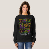 Sweatshirt MARDI GRAS Mama (Devant entier)