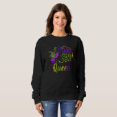 Sweatshirt Mardi Gras New Orleans King Queen Nola Party Coupl (Devant entier)