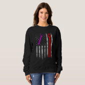 Sweatshirt Maréchal Ferrage Sabot Parage Équine 85 (Devant entier)