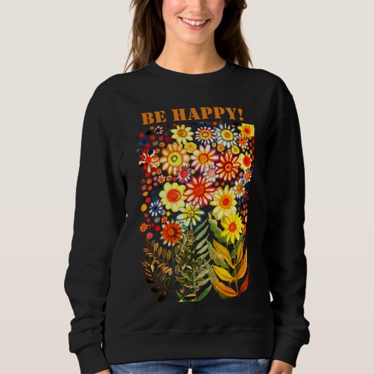 Sweatshirt Marguerites (Devant)
