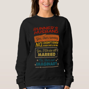 Sweatshirt Mari des coureurs Oui Chaussures en cours