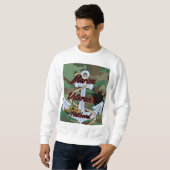 Sweatshirt Mari d'un vétéran de la marine (Devant entier)